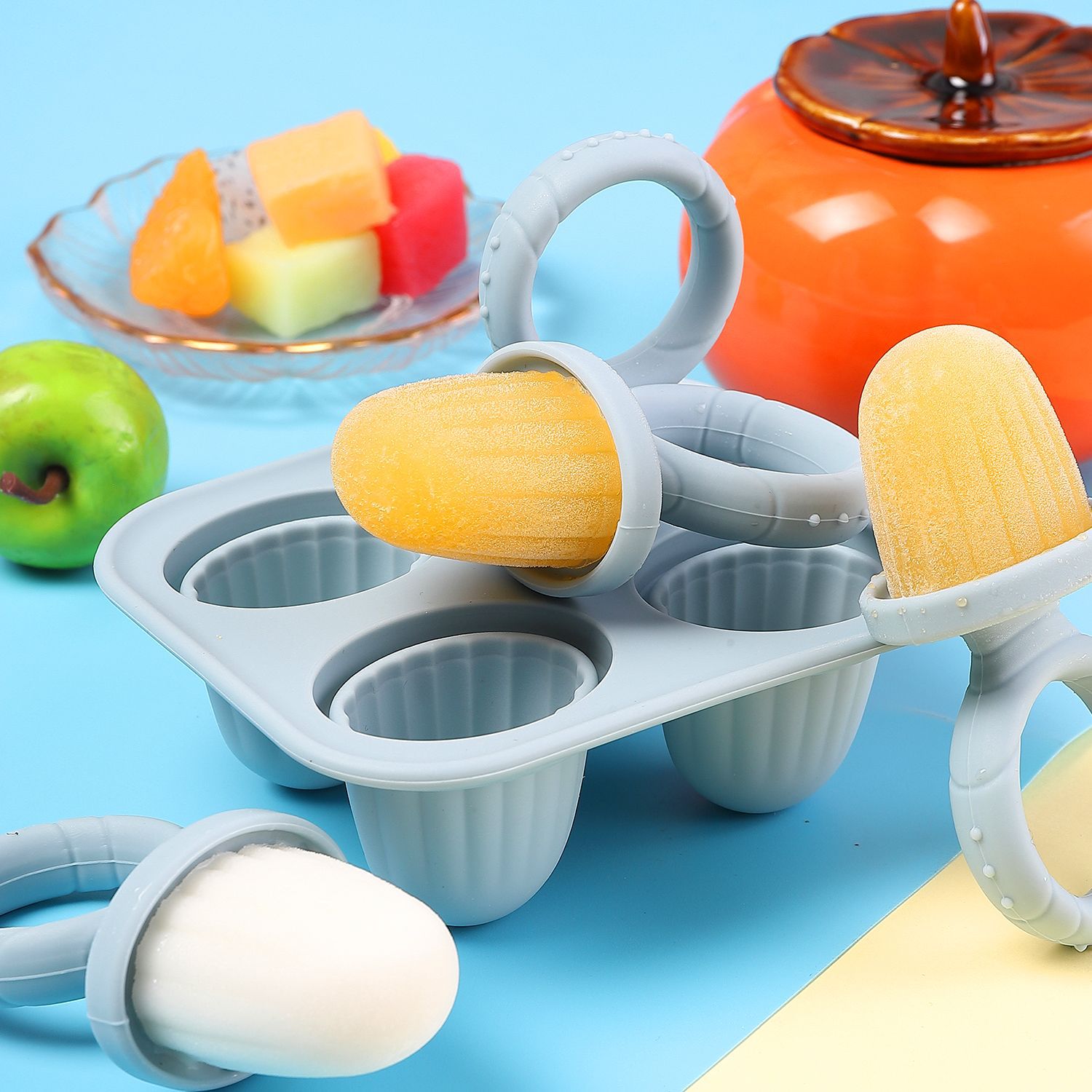 Baby Food Zubereiter - Набор детских силиконовых форм, прорезыватель для