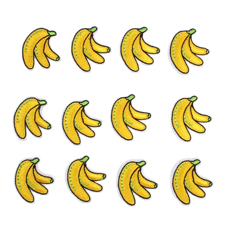 Baby Food Banana - 10 шт. Мультяшные милые нашивки с