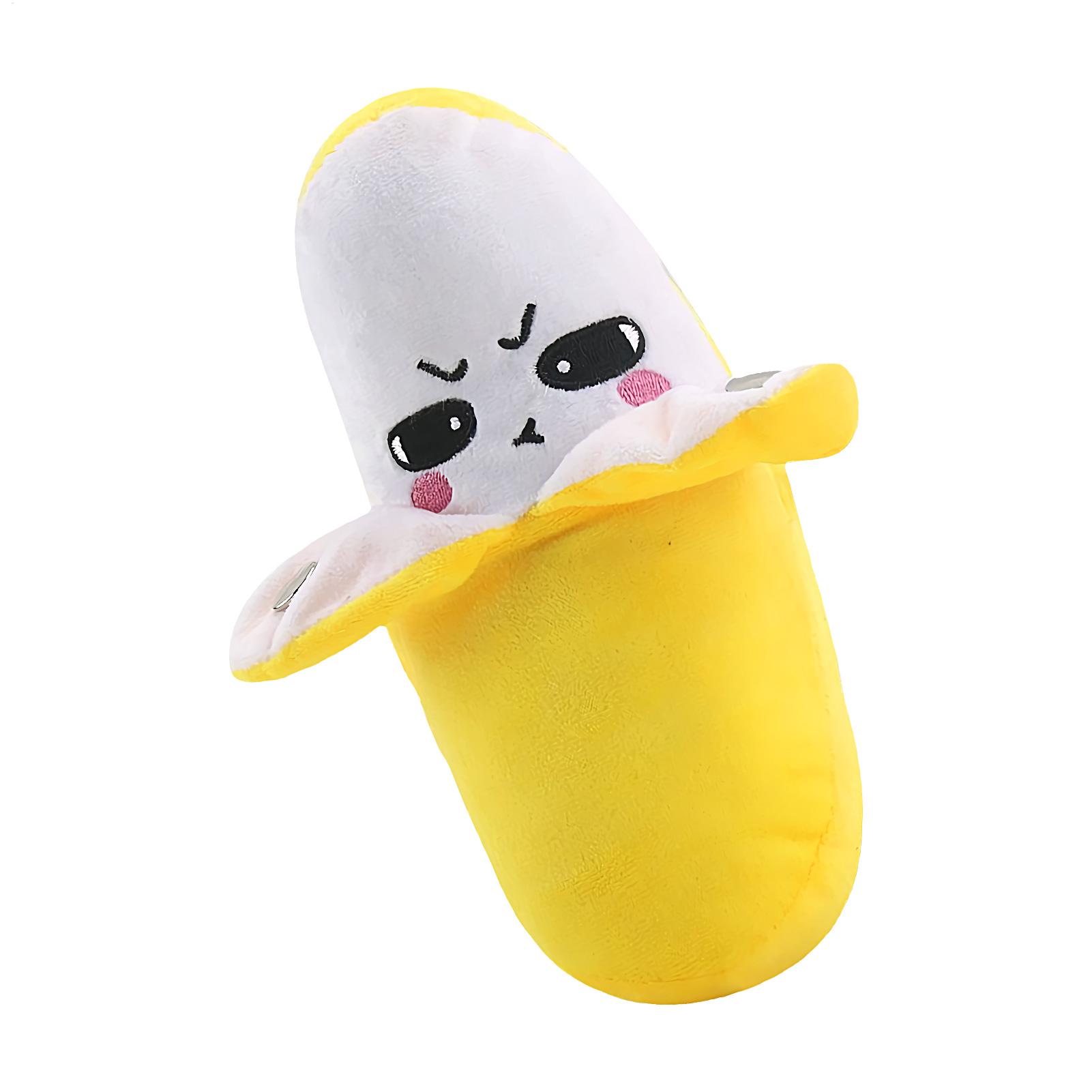 Baby Food Banana - Мягкая интерактивная фигурка-банан с сенсорным управлением,