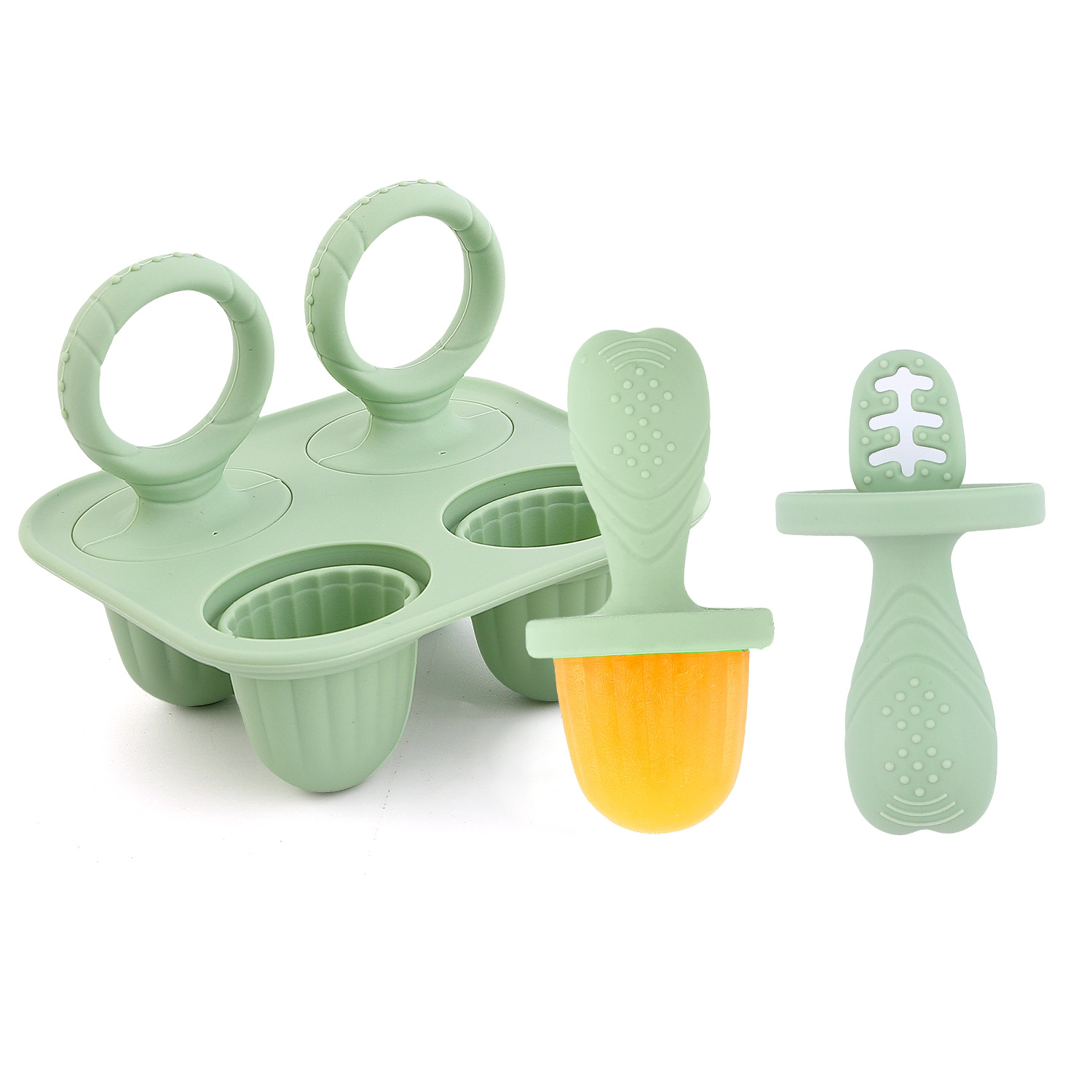 Набор детских силиконовых форм – обзор и цена Baby Food Zubereiter
