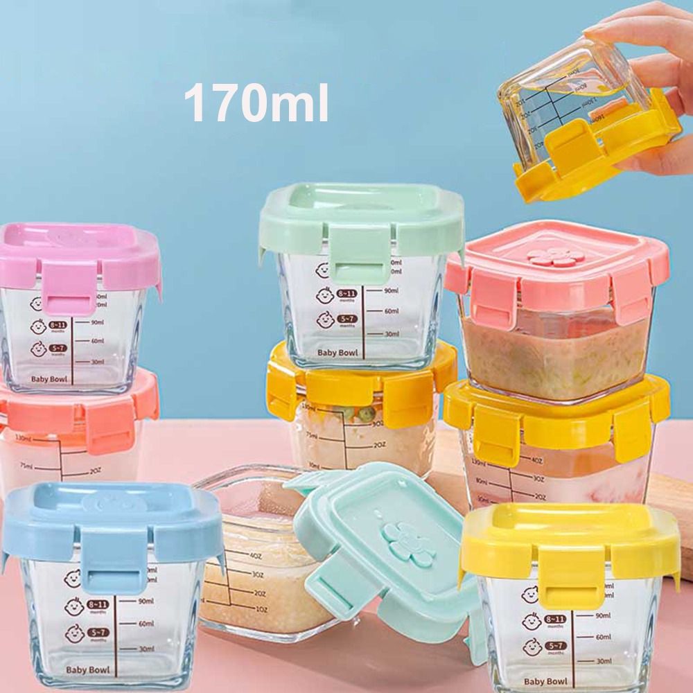 Стеклянный контейнер для хране – обзор и цена Baby Food Jars