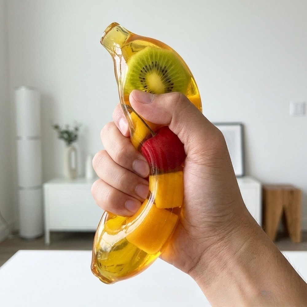 Мягкая игрушка-антистресс в фо – обзор и цена Baby Food Banana